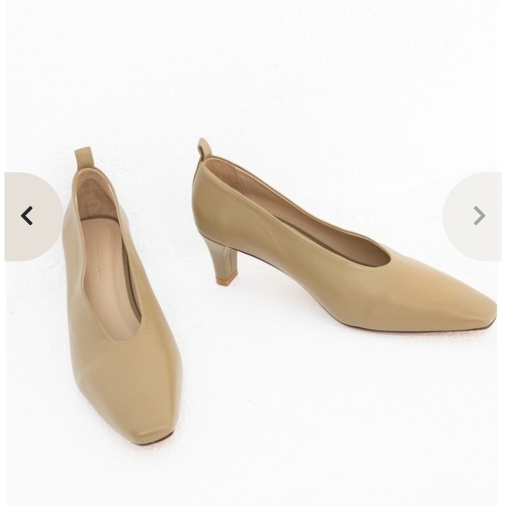 Mari Giudicelli Elizabeth Pump Sage EU 40 Us 9.5 New W/box